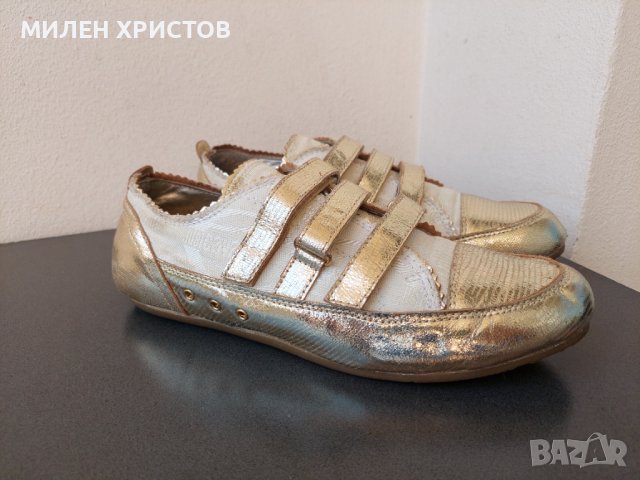Just Cavalli-100% Оригинал-Естествена кожа-№39 , снимка 2 - Маратонки - 41912506