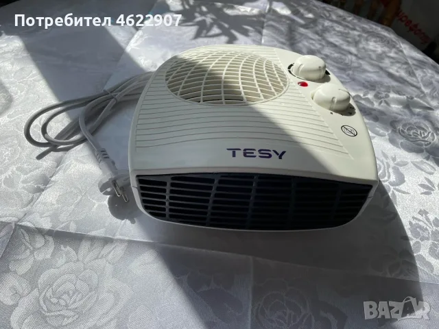 Теси вентилаторна печка 2000W с термостат