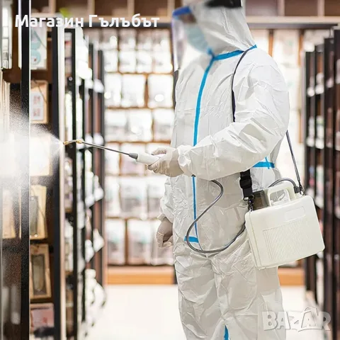Електрическа градинска пръскачка с батерия 2200 Mah, налягане, 5L, снимка 6 - Градинска техника - 56230673