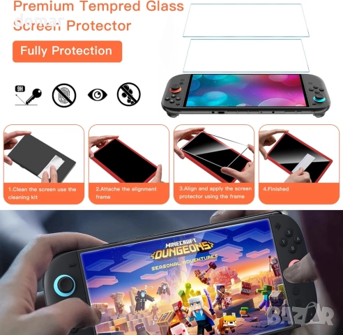 OCYEMY 20 в 1, калъф за носене и аксесоари за Nintendo Switch 2 (2025), снимка 3 - Аксесоари - 51542223