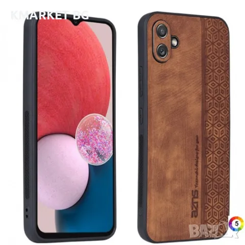Samsung Galaxy A04e AZNS Удароустойчив Кожен Калъф и Протектор, снимка 6 - Калъфи, кейсове - 48581717