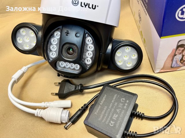 Camera ip wifi 5mpx icsee smart безжична камера видеонаблюдение , снимка 6 - IP камери - 41544405