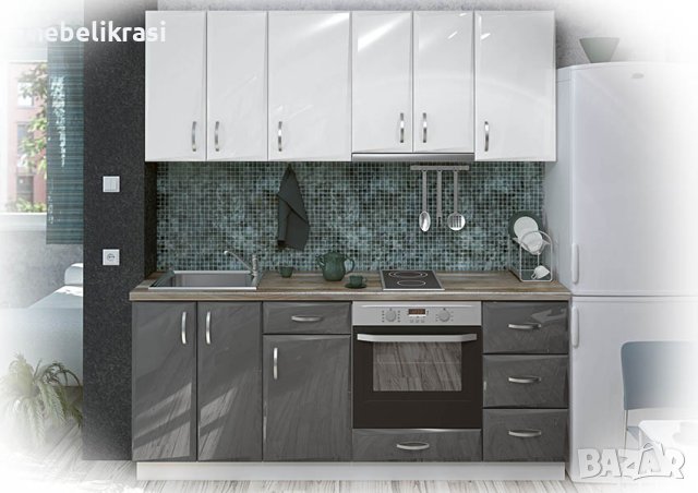 Кухня МДФ Гланц 200, снимка 1