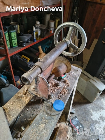 Дърводелски струг , снимка 2 - Стругове - 53087467