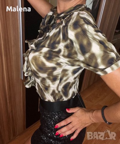 Оригинална дамска блуза на Just cavalli !, снимка 4 - Блузи с дълъг ръкав и пуловери - 41921009