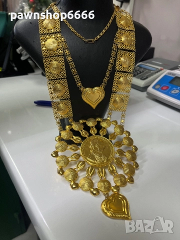 Златно колие 14 карата, снимка 11 - Колиета, медальони, синджири - 52926913