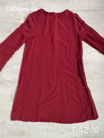 Рокли в цвят бордо на ONLY, H&M, снимка 8 - Рокли - 20552702
