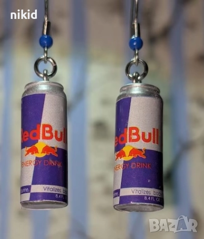 Red Bull енергийна напитка кенче мини висулка за бижу колие обеци ключодържател и др