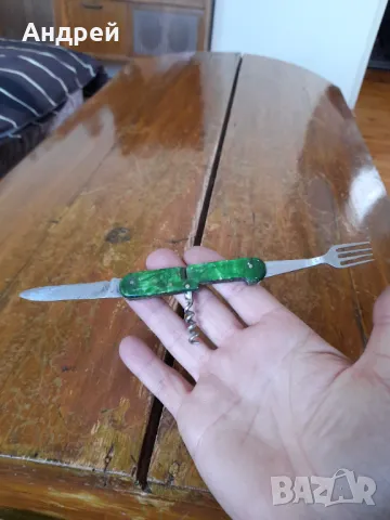 Стар джобен нож,ножче,ножка #116, снимка 4 - Други ценни предмети - 50434616