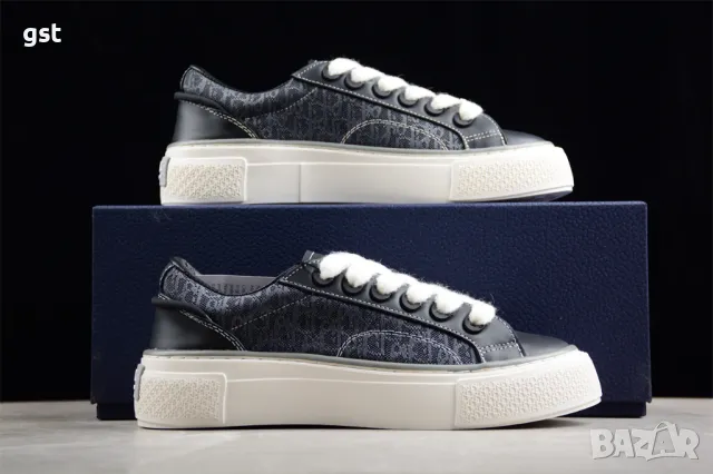 Уникални Редки Dior Denim Tears маратонки кецове гуменки Унисекс Мъжки дамски дизайнерски , снимка 1