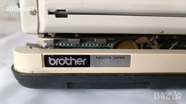 Стара пишеща машина Brother Deluxe 850TR - Made in Japan - 1970 година, снимка 9 - Антикварни и старинни предмети - 49159698