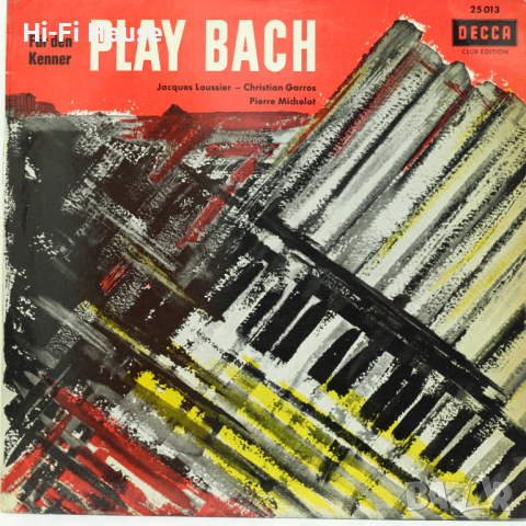 Play Bach-Грамофонна плоча-LP 12”, снимка 1 - Грамофонни плочи - 36352698
