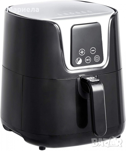 Фритюрник с горещ въздух , Amazon Basics Compact 4L Multifunction Digital Hot Air Fryer, снимка 2 - Фритюрници - 36237585