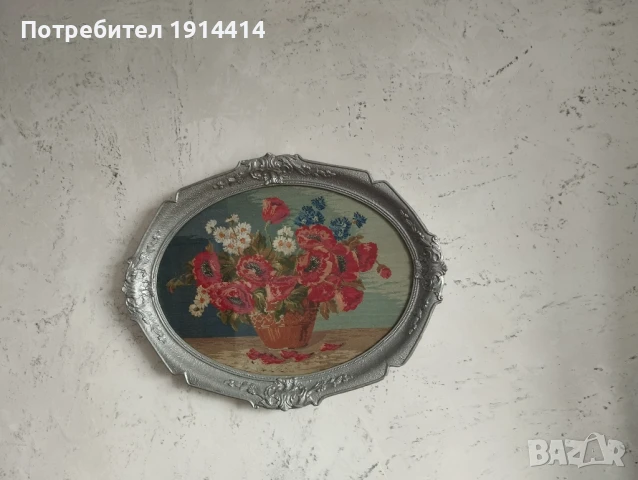 Гоблени по Вилер прецизно ушити по поръчка от специалист с DMC конци, снимка 14 - Гоблени - 50590587