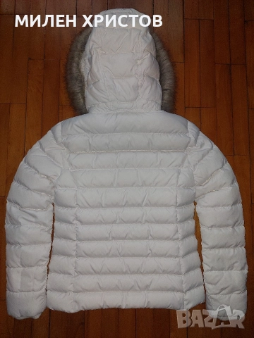 Tommy Hilfiger 100% оригинално пухено яке' размер S, снимка 7 - Якета - 52678397