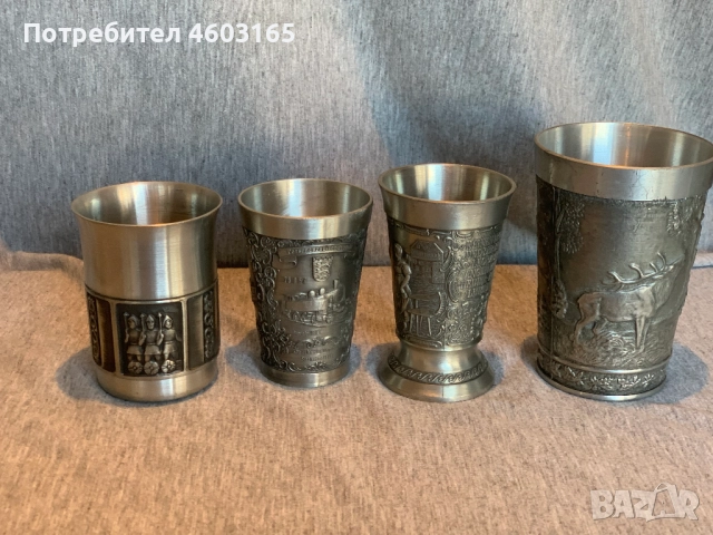 калаени чаши, снимка 4 - Антикварни и старинни предмети - 52793234