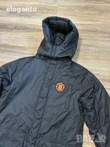 Мъжко зимно яке/парка Manchester United Official product Draw Winter Parka Jacket , M размер, снимка 3 - Якета - 53354293