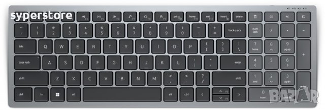 Клавиатура Безжична Dell KB740 580-AKOX-14 С модерeн и компактен дизайн 