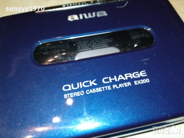 aiwa metal walkman 1810211838, снимка 2 - Радиокасетофони, транзистори - 34507136