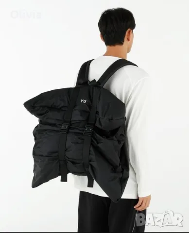 Оригинална трансформираща се чанта/раница Y-3 Convertible Crossbody Bag Yohji Yamamoto, снимка 4 - Раници - 55884492