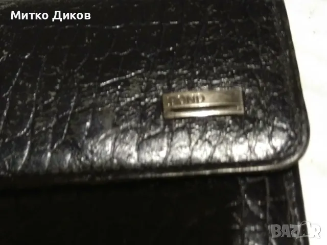 Марков портфейл Bond ръчна изработка естествена кожа 125х95мм, снимка 2 - Портфейли, портмонета - 48595806