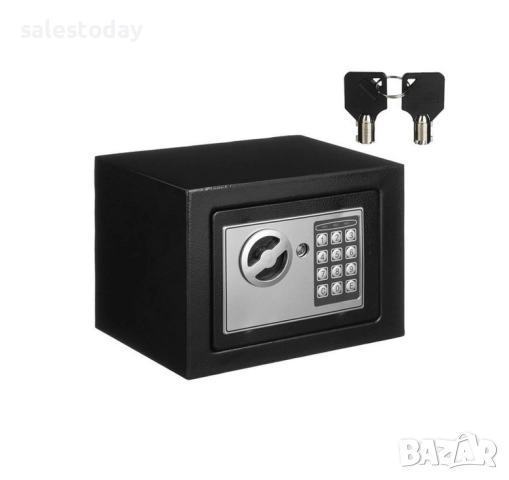 Сейф с код и ключ, снимка 3 - Сейфове и каси - 51613735