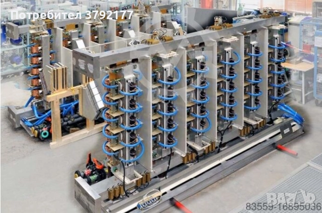 Oкомплектована 12-импулсна токоизправителна система 200кА на фирма SIEMENS за електролиза на цинк, снимка 2 - Други машини и части - 52286964