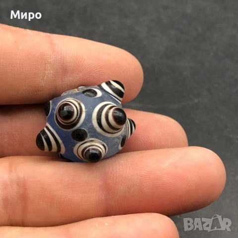 ФЪН ШУЙ РИСУВАНО СТЪКЛО СТАРА МЪНИСТА ТАЛИСМАН ПРОТИВ УРОКИ АМУЛЕТ, снимка 3 - Антикварни и старинни предмети - 44666285