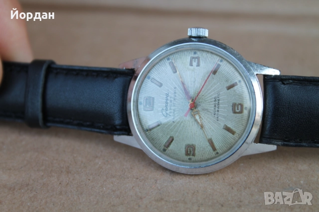 Швейцарски мъжки часовник ''Geneva Sport'', снимка 9 - Мъжки - 52723966
