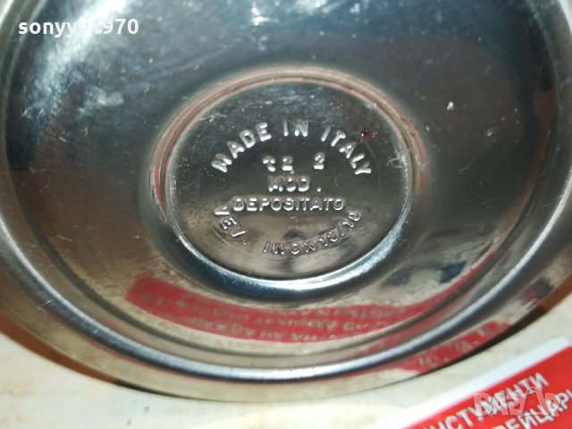 VEV INOX 18/10 MADE IN ITALY 2502221215, снимка 12 - Антикварни и старинни предмети - 35912039