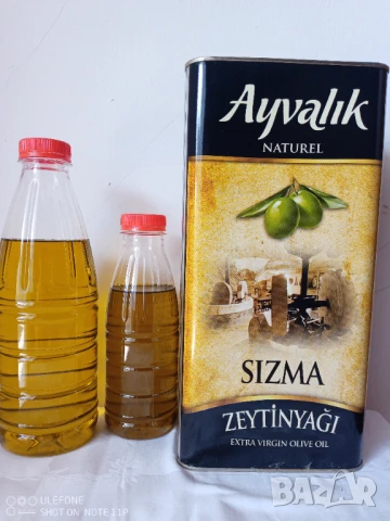 Турски натурален ектра върджин зехтин 5 л. или 1 л., снимка 1