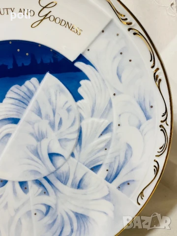 порцеланова чиния за стена , снимка 4 - Декорация за дома - 50780207