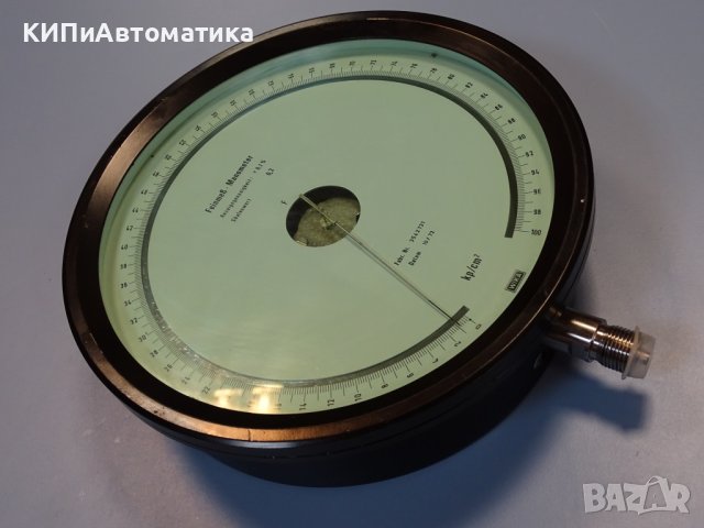 образцов манометър WIKA NG 250 model 342.11 100Bar, снимка 11 - Резервни части за машини - 42131923