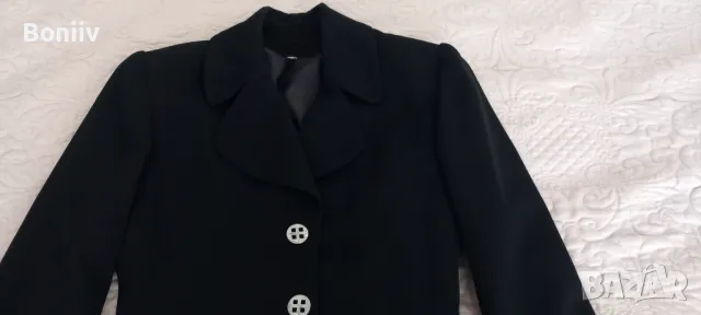 Дамско черно сако - M , снимка 2 - Сака - 50071416