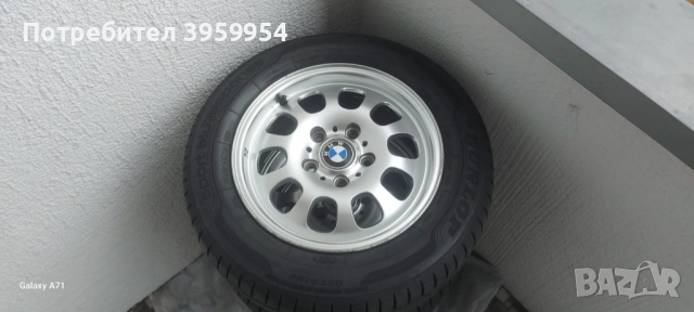 Джанти с гуми BMW 195/65/15, снимка 2 - Гуми и джанти - 53815973