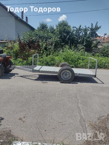 Платформа, ремарке за бали или кошери за малък китайски или японски трактор., снимка 2 - Селскостопанска техника - 52544863