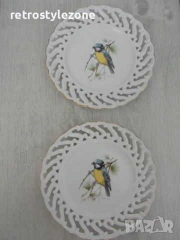 № 8255 Две колекционерски порцеланови чинии / пана – TERRA , снимка 4 - Други ценни предмети - 51661022