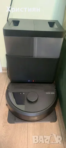 Прахосмукачка робот iRobot Roomba Plus 405 Combo + AutoWash Dock (Черна)

