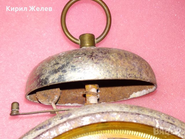 GUSTAV BECKER Гарантиран от ГАРО ВЪРТАНЕСЯН ШУМЕН МАГАЗИН РУБИН Стар БУДИЛНИК ЦАРСТВО БЪЛГАРИЯ 43684, снимка 7 - Антикварни и старинни предмети - 44464278