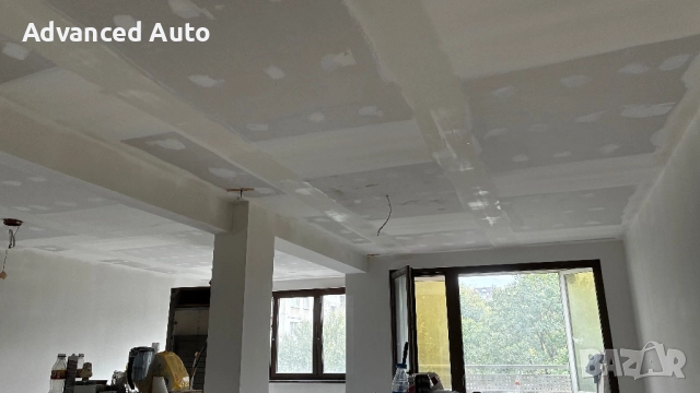 Шпакловка , боядисване , гипскартон , мазилка, снимка 8 - Ремонти на апартаменти - 52840320