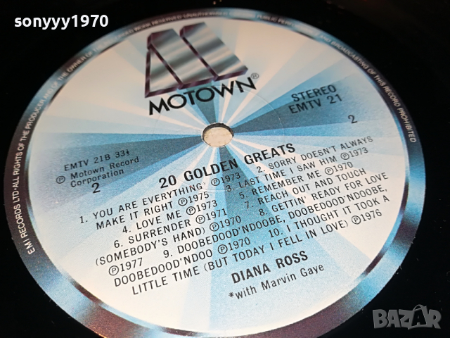 поръчана-DIANA ROSS-ENGLAND 1803221842, снимка 14 - Грамофонни плочи - 36152477