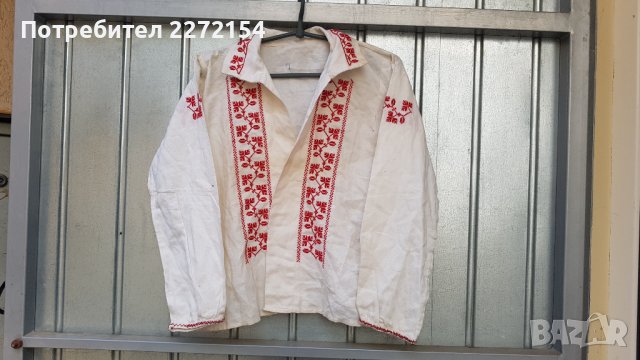 Автентична мъжка риза, снимка 2 - Антикварни и старинни предмети - 44405737