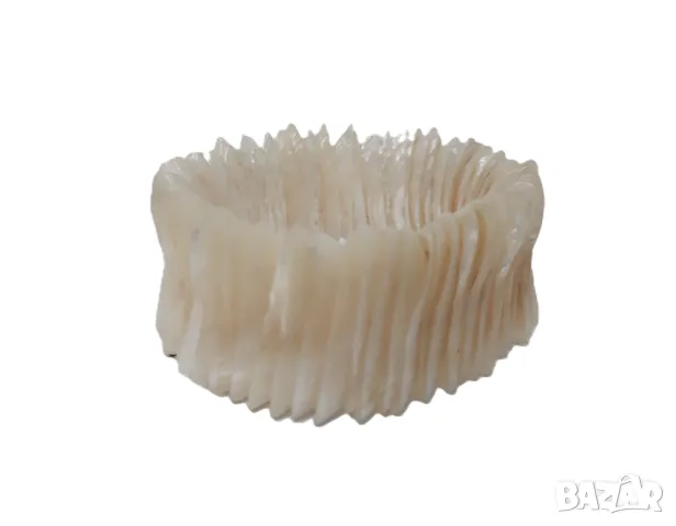 Винтидж гривна от ламели естествен седеф (1.4), снимка 2 - Антикварни и старинни предмети - 49149075