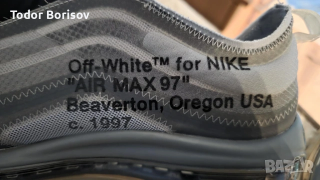 Обувки Nike Air Max 97 OG Sneakers, снимка 5 - Маратонки - 53219886