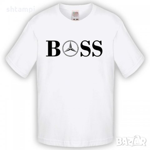Детска тениска Mercedes BOSS , снимка 2 - Детски Блузи и туники - 33776146