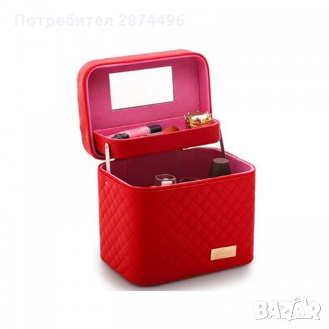 2164 куфарче за козметика и гримове с огледалце, снимка 9 - Подаръци за жени - 35794768