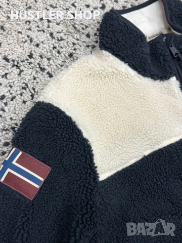 Мъжко поларено яке NAPAPIJRI YUPIK. Размер М, снимка 8 - Якета - 53277846