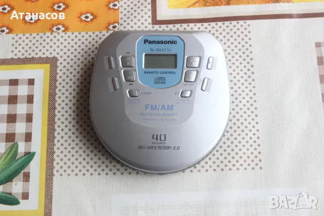 Panasonic Portable CD Player SL-SX277J Anti-Shock 3.0 Повреда, снимка 1