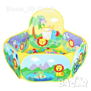 Fisher Price Детски басейн с 25 цветни топчета, снимка 6 - Играчки за стая - 36375624
