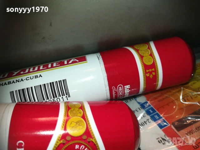 ROMEO Y JULIETA-ТУБУС ОТ ПУРА 25ЛВ ЗА 1БР 1407251633, снимка 3 - Колекции - 51017884